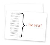 Creative Services wenskaart verjaardag Creative Services