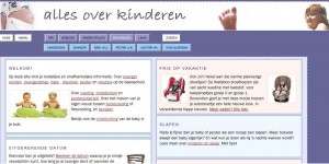 Alles over kinderen screendump