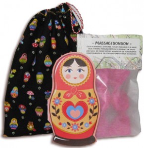 matrouchka zakje 291x300 Massagebonbons
