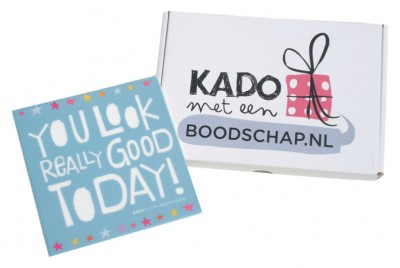tegeltje bedruk tekst 400x268 Kado met een Boodschap