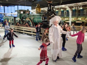 14-12-2011, winterstation, Spoorwegmuseum, Schaatsbaan, fotograaf Marieke Wijntjes