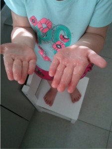 Knetterzeep schone handen