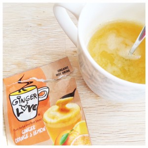 Gember-sinaasappeldrank uit België