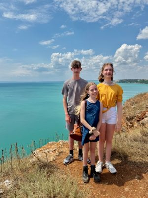 blauwe zee in bulgarije