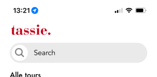 Een Tassie App not a tourist