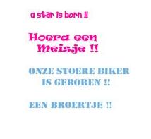 tekst raamsticker