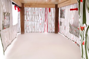 binnenkant tent