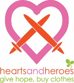 Hearts and Heroes: give hope, buy clothes
