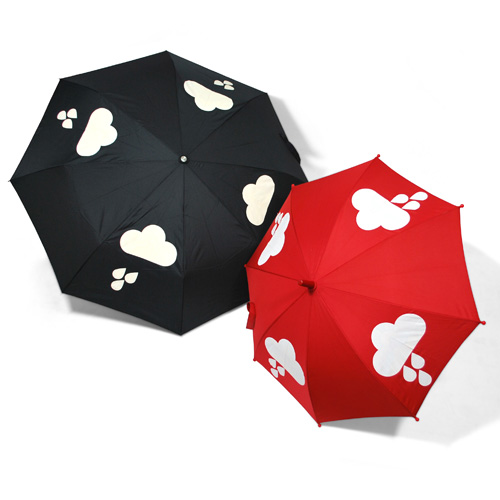 Een paraplu die verkleurt!