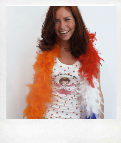 Koninginnedagshirt Blond Amsterdam