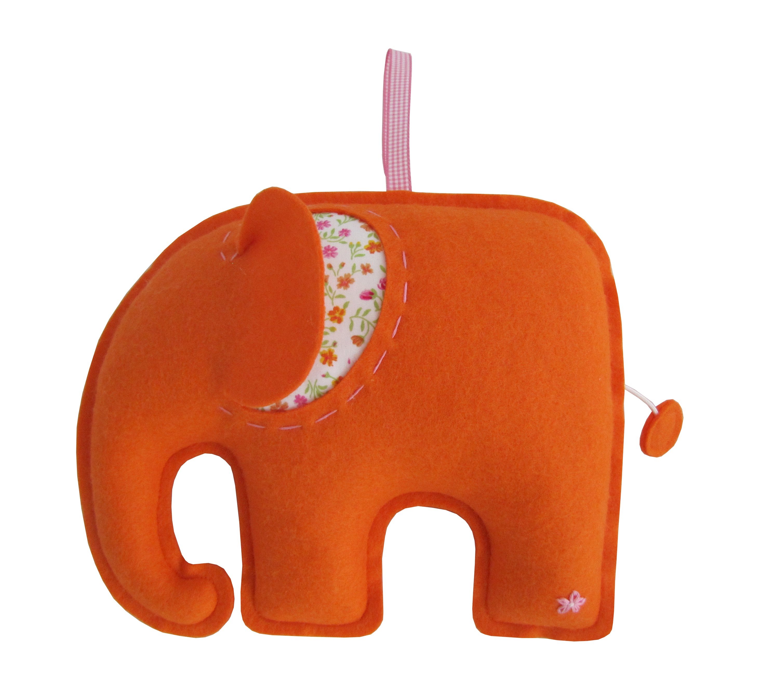 Muziekdoosje van vilt