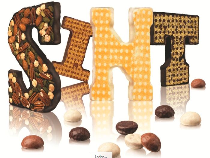 Fairtrade chocoladeletter van Australian homemade