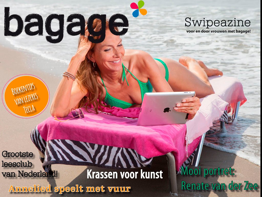 Cover zomernummer Bagage Magazine 2013