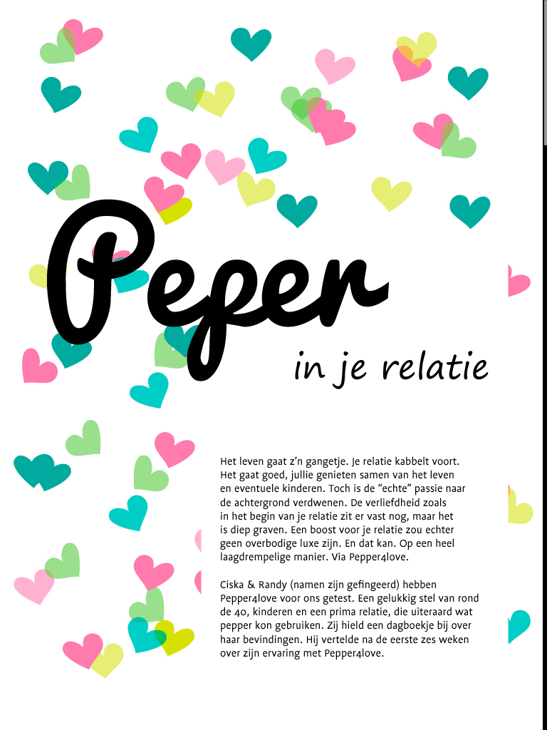 peper voor je relatie