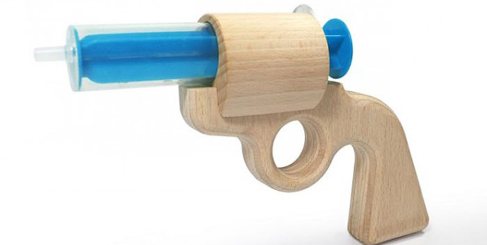 Waterpistooltjes, wel of niet?