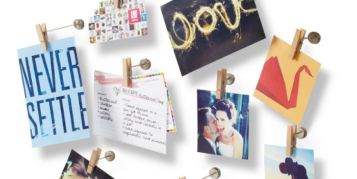 Een originele manier om foto’s op te hangen