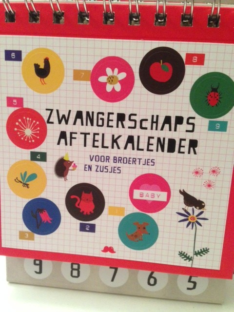 zwangerschapsaftelkalender