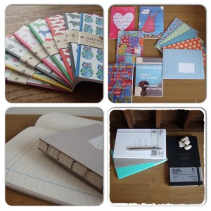 collage schrijfboek