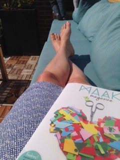 relaxen met maak magazine