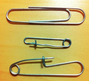 paperclip wordt speld