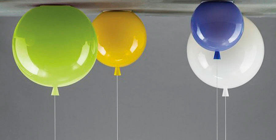 De droom van ieder kind, een ballon lamp!