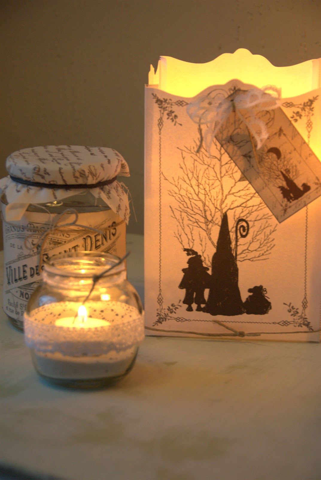 4 x DIY inpakken voor Sint