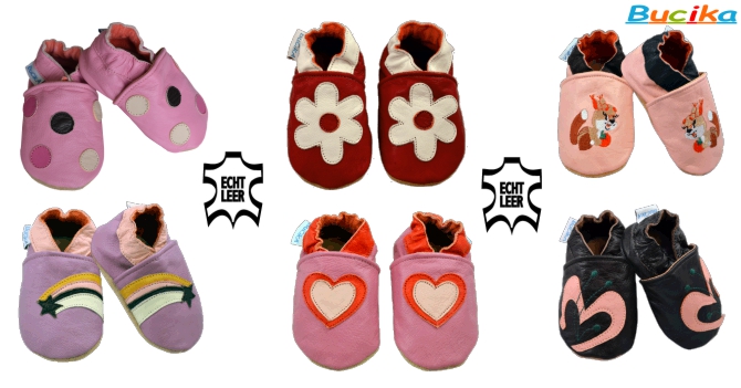 Bucika voor superzachte babyslofjes