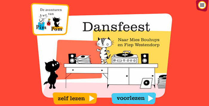 Gezond bewegen voor kleuters met de Pim en Pom Dansfeest app