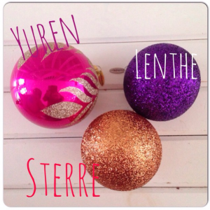 kerstballen uitkiezen