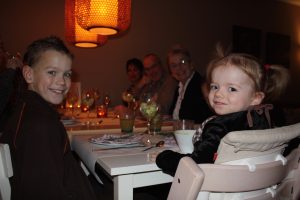 kerstdiner met kinderen