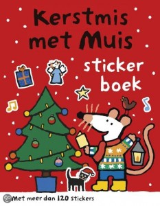 kerstmismuisstickerboek