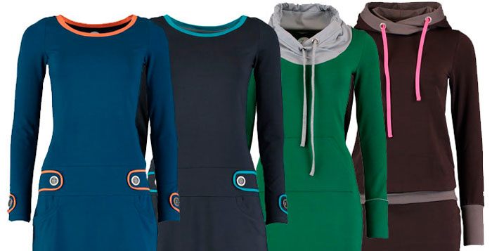 Sportief, stoer, dát zijn de jurkjes van Zendee