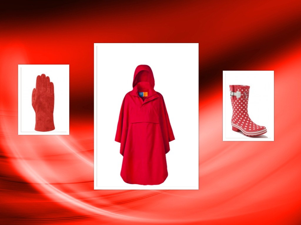 Hippe handschoenen en hippe regenkleding