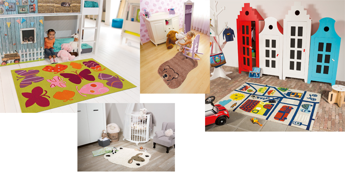 De speelkledenwinkel voor een trendy speelkleed voor de kinderkamer