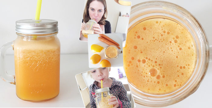 Leuk om te maken met kinderen: een Koningsdagsmoothie