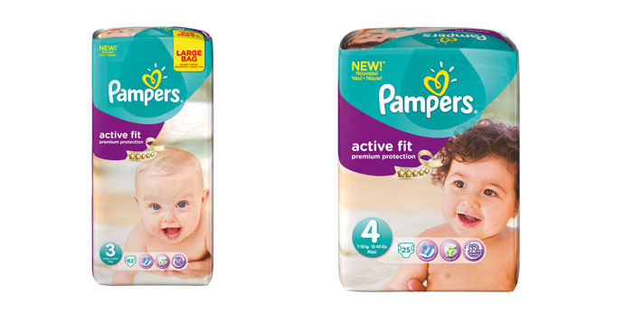 Welke mama wil Pampers Active Fit luiers testen?