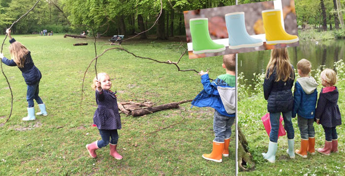 De allerfijnste laarsjes voor in het bos