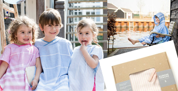 Een Blenker Poncho, die mòet je deze zomer hebben voor je kids
