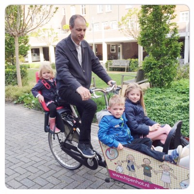 bakfiets met bobike