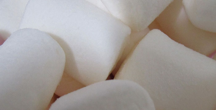 Marshmallows eten op doktersadvies