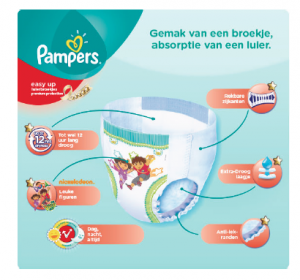 broekje pampers easy up