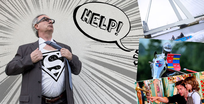 Vier vaderdag in het museum