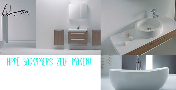 Zò maak je een hippe badkamer met weinig budget