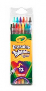 erasers crayola