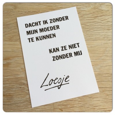 kaart loesje