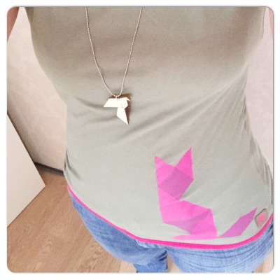 ketting poes tangram origami