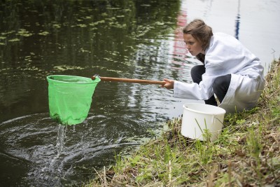 Kinderen kunnen deze zomer Op avontuur als Freek Vonk in Naturalis. Je kunt meedoen aan een slootsafari of op een mini-expeditie.