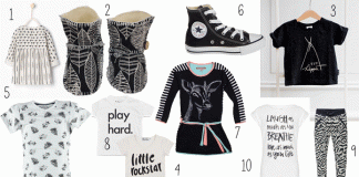 Gekleed in monochroom zwart en wit stelen ze de show!