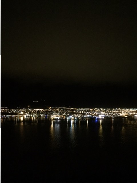 Akureyri by night