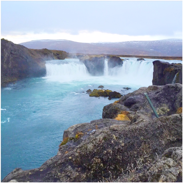 godafoss waterval Noord-IJsland hoogtepunt